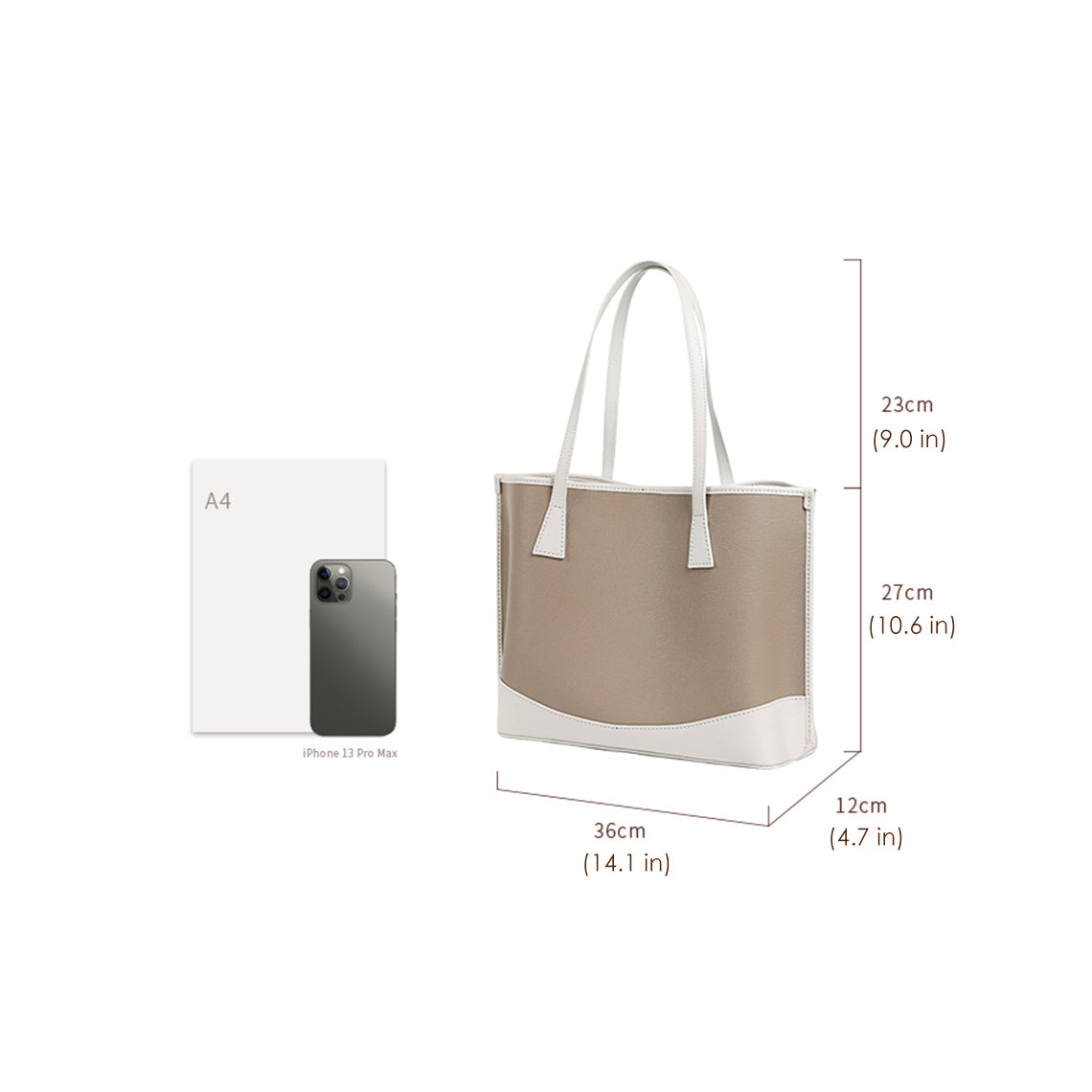 POPSEWING® Leather Smile Tote Bag DIY Kit