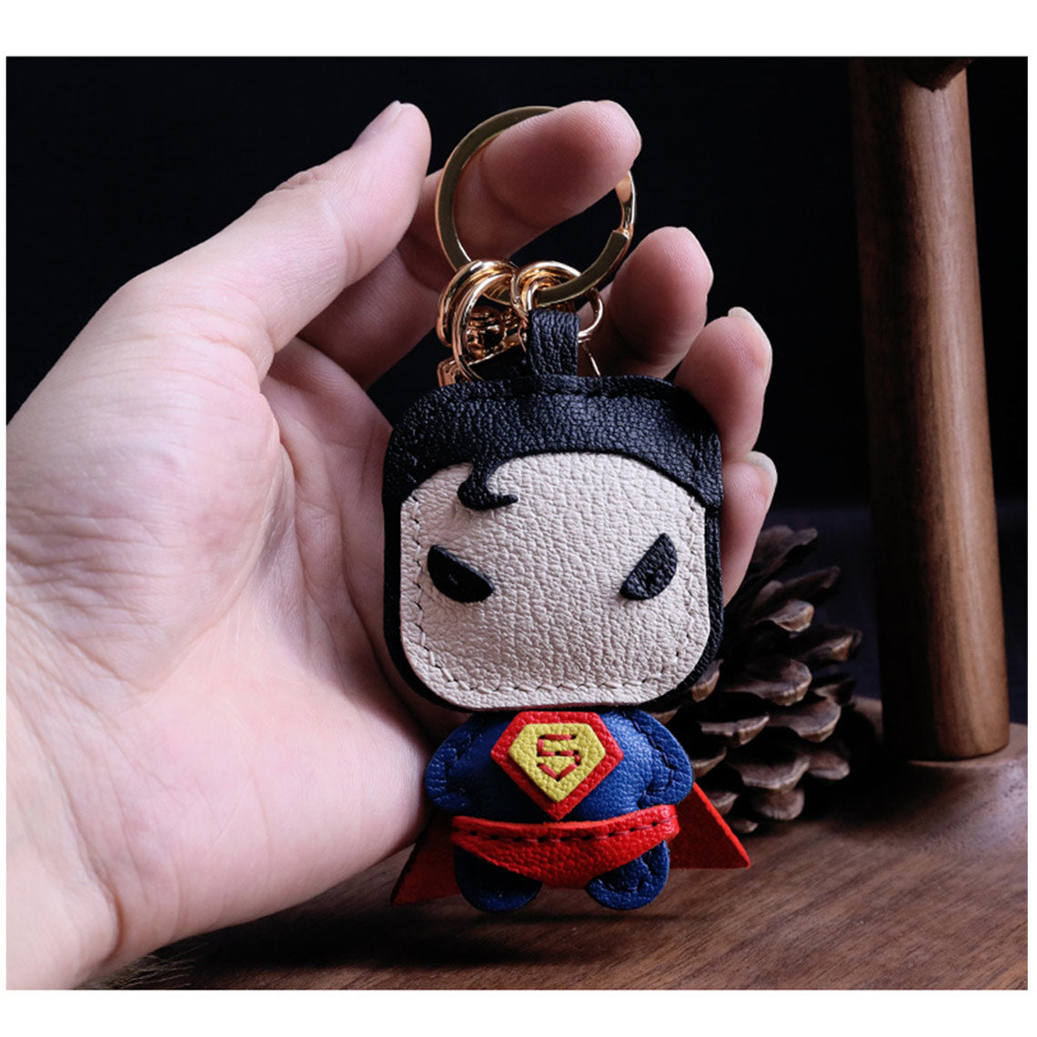 Superhero Key Ring | Superman Pendant DIY Gifts - POPSEWING™