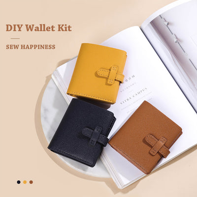 POPSEWING™ Women Small Strap Wallet Handmade Leather Wallet