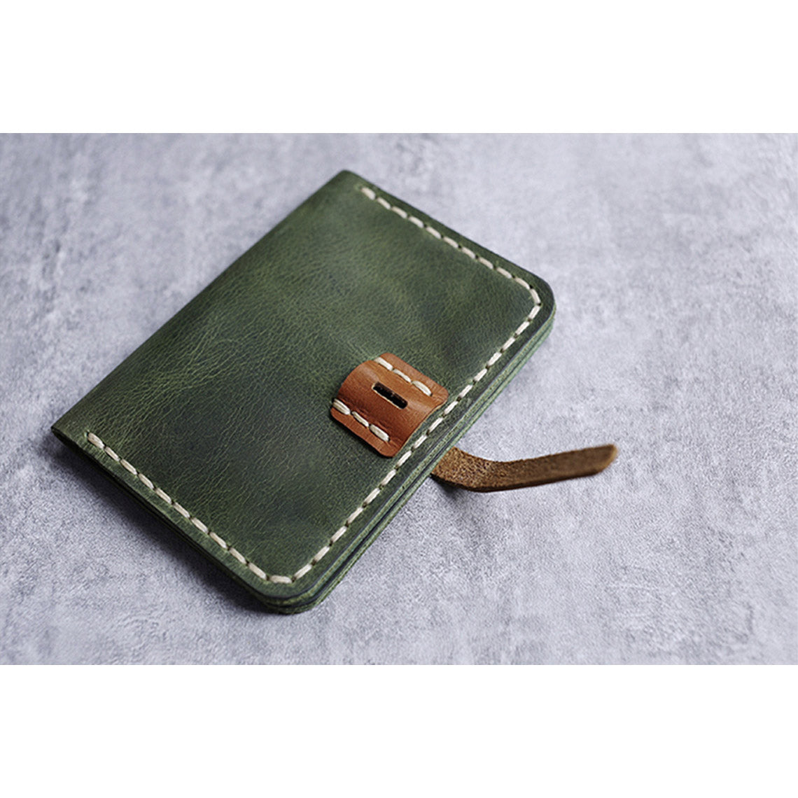 Handmade card holder wallet | Handmade Leather wallets womens