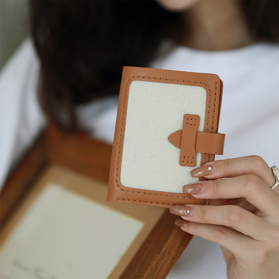 Luxury Dustbag Upcycle Wallet | Leather Wallet DIY Kit - POPSEWING